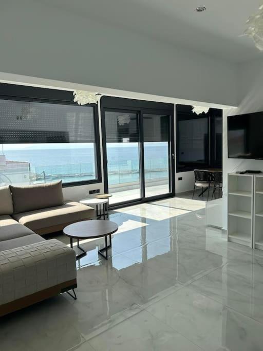 Panorama Penthouse Apartamento Nea Kallikrateia Exterior foto